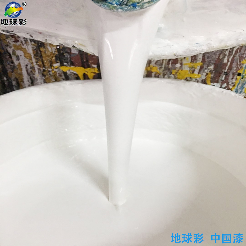 南寧啟迪東盟科技城裝飾用地球彩白色氟碳漆施工噴涂